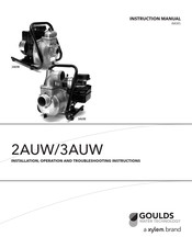 Goulds 2AUW Manual De Instrucciones