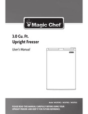 Magic Chef MCUF3S2 Manual Del Usuario