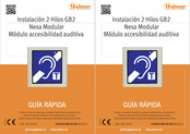 golmar GB2 Nexa Modular Guía Rápida