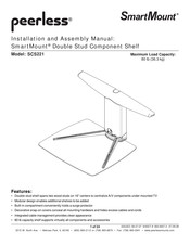 PEERLESS SmartMount SCS221 Instalación Y Montaje