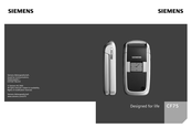 Siemens CF75 Manual Del Usuario