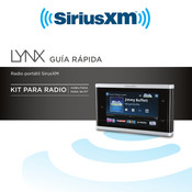 SiriusXM Lynx Guía Rápida