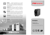 PR electronics 9420 Guia De Inicio Rapido