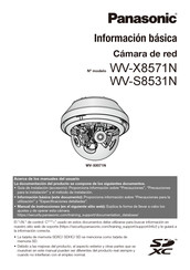 Panasonic WV-X8571N Manual De Instrucciones