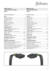 Staubli RobiFix MA311 Instrucciones De Montaje