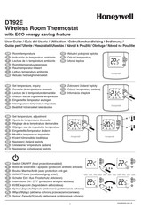 Honeywell DT92E Guía Del Usario