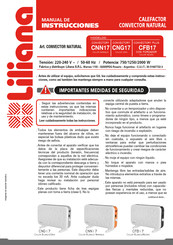 Liliana CNN17 Manual De Instrucciones