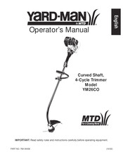 MTD YARD-MAN YM26CO Manual Del Operador