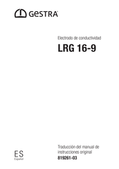 GESTRA LRG 16-9 Traducción Del Manual De Instrucciones Original