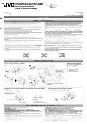 JVC KD-R432 Manual De Instalación/Conexion