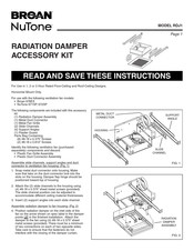 Broan-NuTone RDJ1 Instrucciones