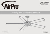 Progress Lighting AirPro P2546 Manual