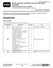 Toro 02918 Instrucciones De Instalación