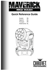 Chauvet Professional MAVERICK MK2 WASH Guía De Referencia Rápida