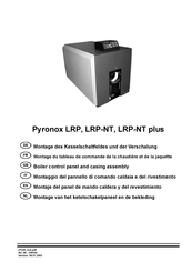 Ygnis Pyronox LRP Montaje Del Panel De Mando Caldera Y Del Revestimiento