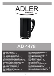 Adler europe AD 4478 Manual De Uso