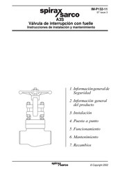 Spirax Sarco A3S Instrucciones De Instalación Y Mantenimiento