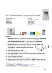 Idencom ATMEL Manual Del Propietário