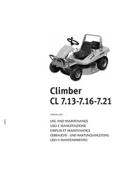 Grillo Climber CL 7.13 Manual De Uso Y Mantenimiento