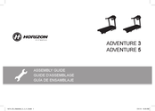 Horizon Fitness ADVENTURE 5 Guía De Ensamblaje