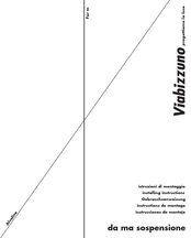 viabizzuno DA MA SOSPENSIONE Instrucciones De Montaje