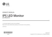 LG 21HK512D Manual Del Propietário