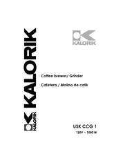 Kalorik USK CCG 1 Manual Del Usuario