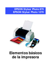 Epson Stylus Photo 1270 Elementos Básicos