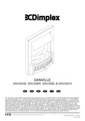Dimplex DANVILLE DNV20AB Manual De Instrucciones