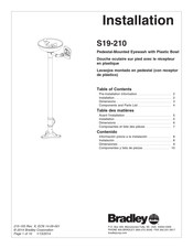 Bradley S19-210 Manual De Instalación