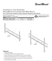 PEERLESS SmartMount SF670P Manual Del Usuario