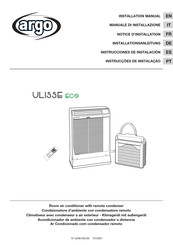 Argoclima ULISSE ECO Instrucciones De Instalación