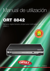 Optex ORT 8842 Manual De Utilización