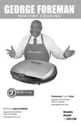 George Foreman GR31SB Guía De Usuario