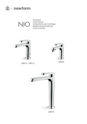 newform NIO 68910 Instructions De Montage