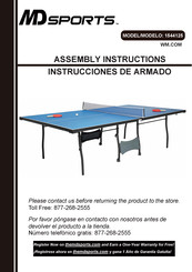 MD SPORTS 1544125 Instrucciones De Armado