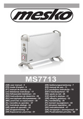 Mesko MS7713 Manual De Uso