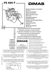 Dimas FS 600 F Manual De Instrucciones