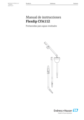 Endress+Hauser Flexdip CYA112 Manual De Instrucciones