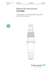 Endress+Hauser CCS120D Manual De Instrucciones