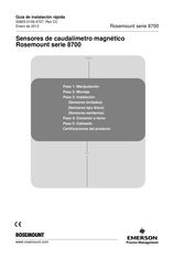 Rosemount 8705 Guía De Instalación Rápida