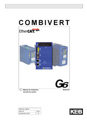 KEB COMBIVERT EtherCAT G6 Manual De Instalación