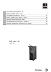 Schneider Airsystems H 611 000 Manual De Instrucciones Original