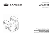 HACH LANGE APA 6000 Mantenimiento Y Solución De Problemas