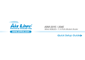 Air Live ARM-204E Guia De Inicio Rapido