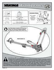 Yakima FrontLoader Manual Del Usuario