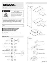 STACK-ON TC-16-GB-K Instrucciones