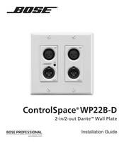 Bose Professional ControlSpace WP22B-D Guia De Instalacion