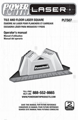 PowerSmith LASER PLTS07 Manual Del Operario