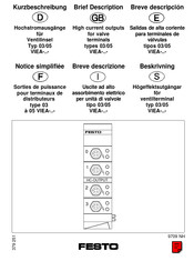 Festo VIEA 03/05 Breve Descripción